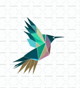 Geometrischer Kolibri